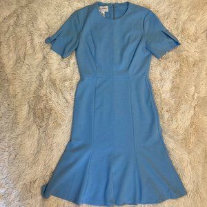 Blue Work Dress